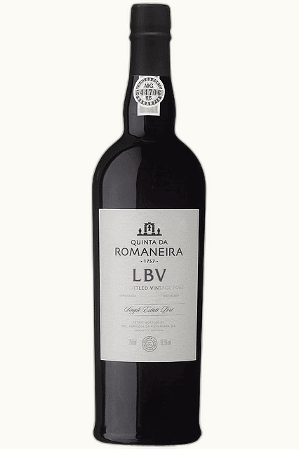 Quinta da Romaneira Unfiltered Late Bottled Vintage Port LBV Oporto Douro Portugal, 2014