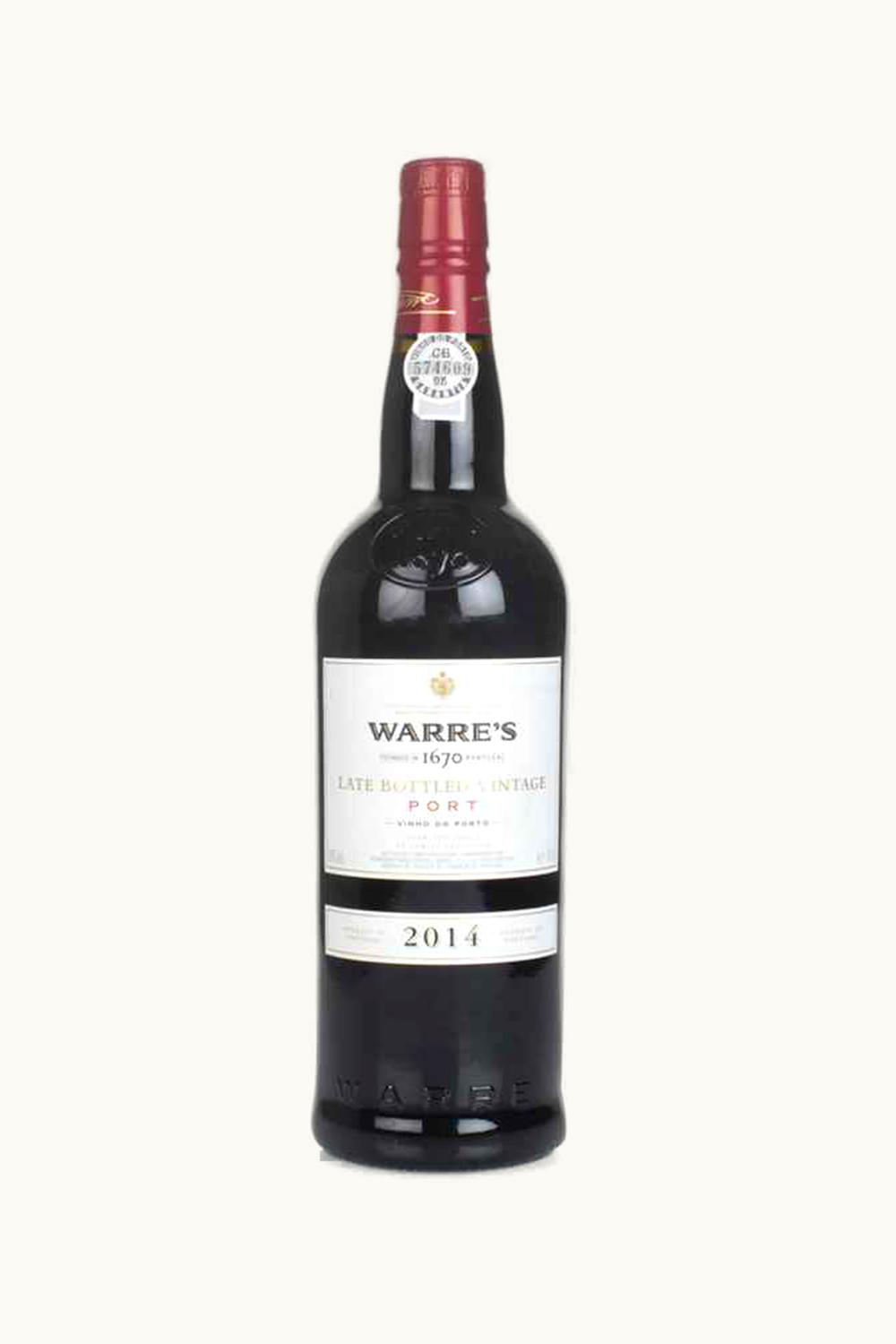 Warre's Warre's Late Bottled Vintage Port LBV Oporto Douro Portugal, 2014