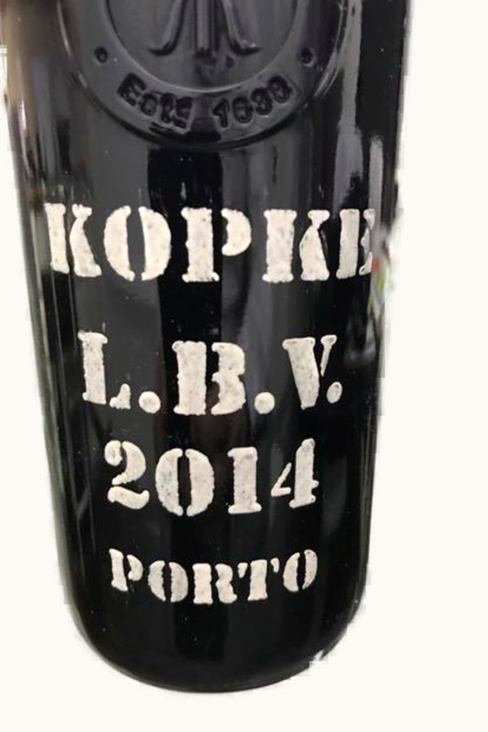 Kopke Kopke Late Bottled Vintage Port LBV Oporto Douro Portugal, 2014