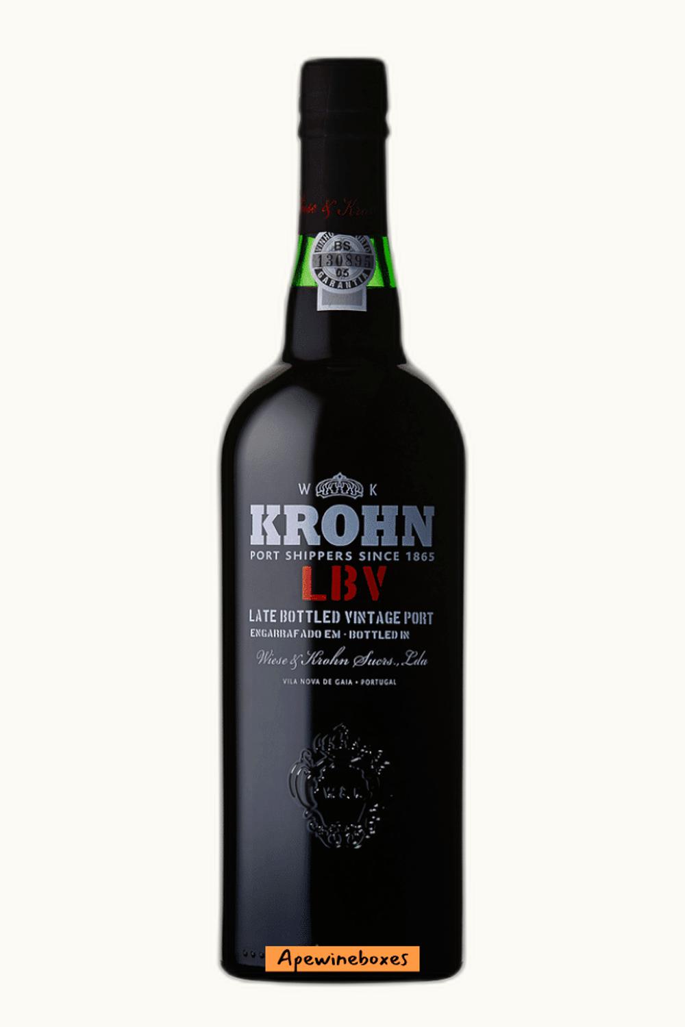 Wiese & Krohn Wiese & Krohn Late Bottled Vintage Port LBV Oporto Douro Portugal, 2014
