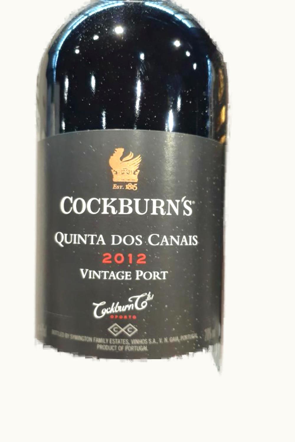 Cockburn Cockburn Quinta dos Canais Vintage Port Single Oporto Douro Portugal, 2013