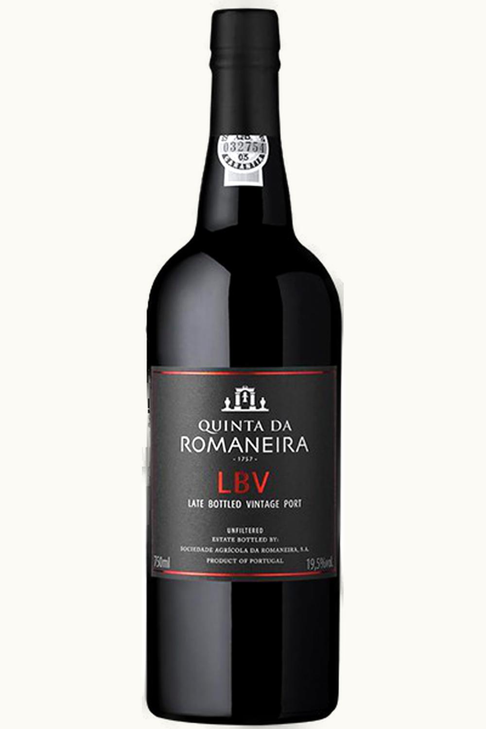 Quinta da Romaneira Unfiltered Late Bottled Vintage Port LBV Oporto Douro Portugal, 2013