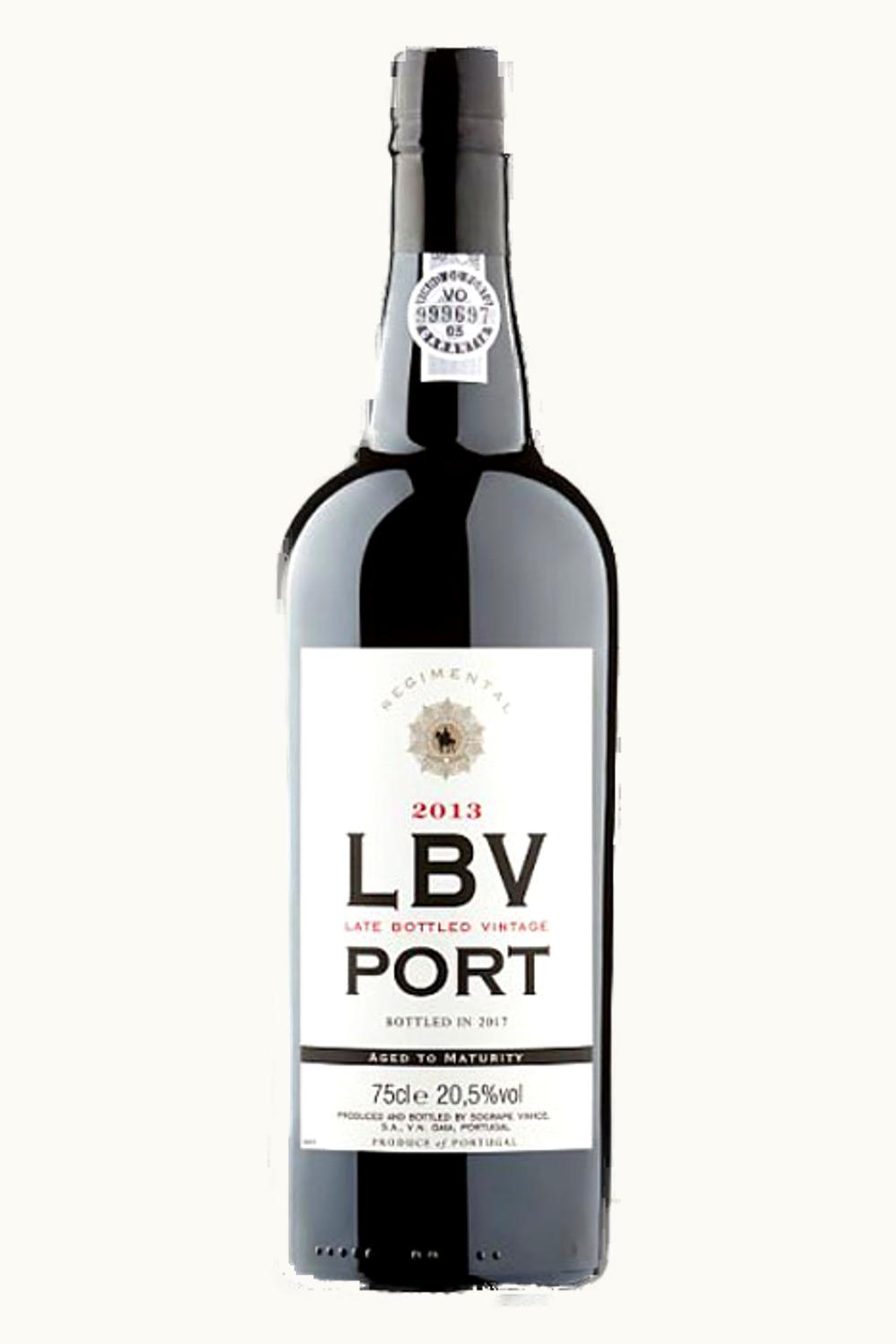 Regimental Regimental Late Bottled Vintage Port LBV Oporto Douro Portugal, 2013