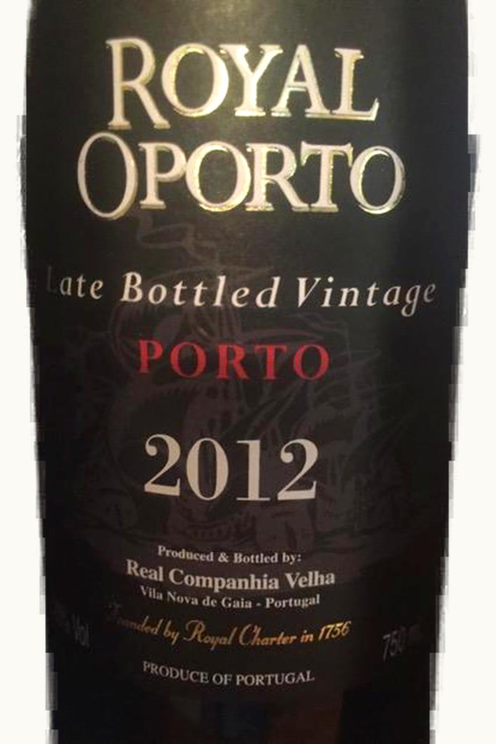 Real Companhia Velha Real Companhia Velha Vintage Port Oporto Douro Portugal, 2012
