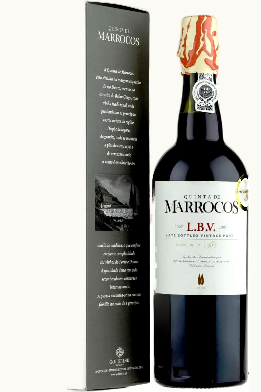 Quinta de Marrocos Quinta de Marrocos Late Bottled Vintage Port LBV Oporto Douro Portugal, 2012