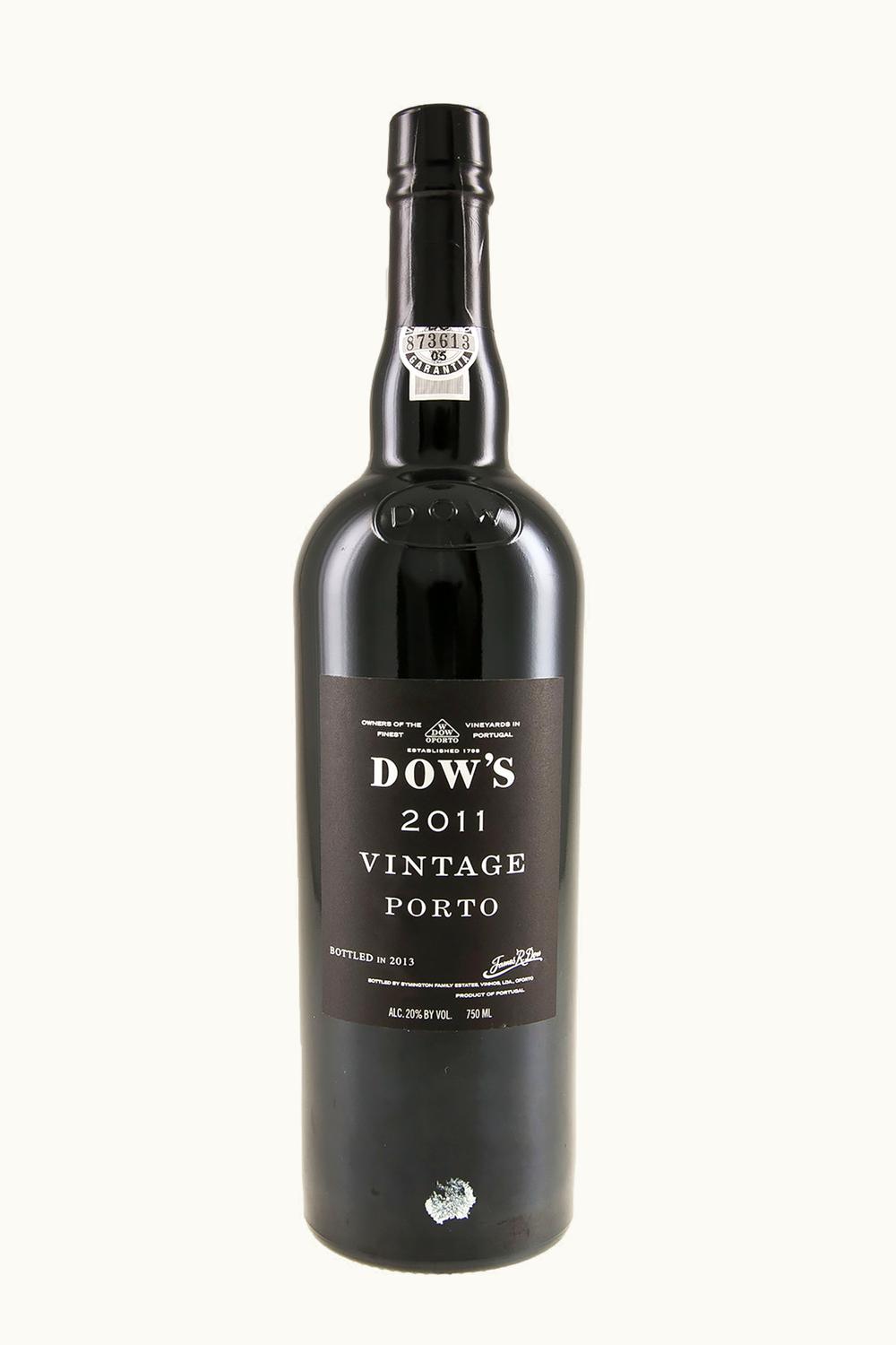 Dow's Dow's Vintage Port Oporto Douro Portugal, 2011