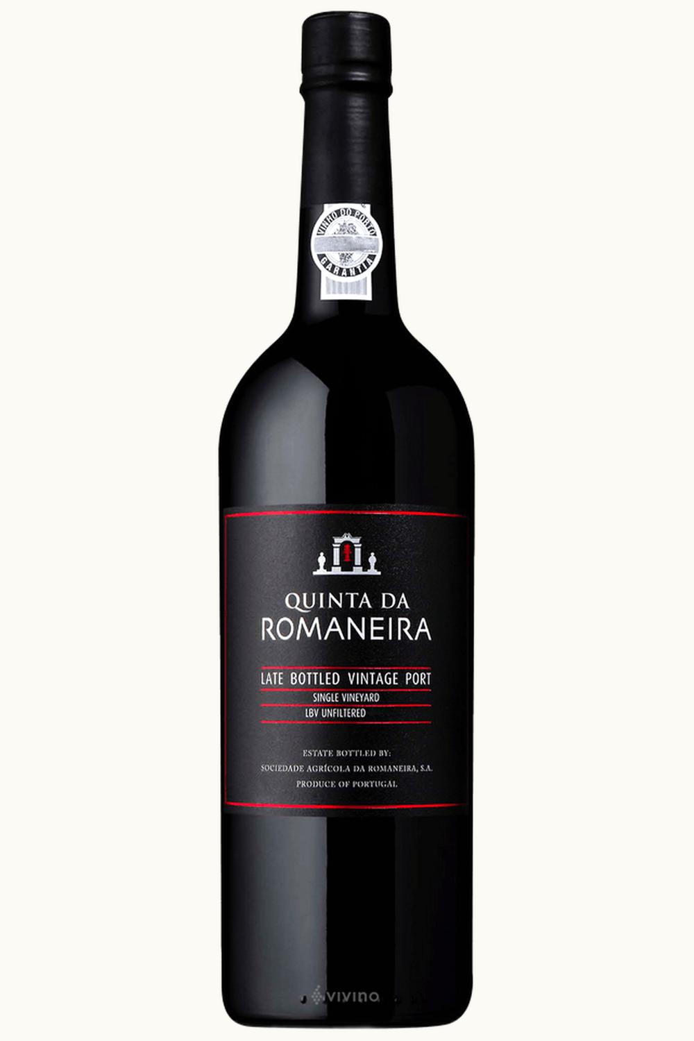 Quinta da Romaneira Unfiltered Late Bottled Vintage Port LBV Oporto Douro Portugal, 2011