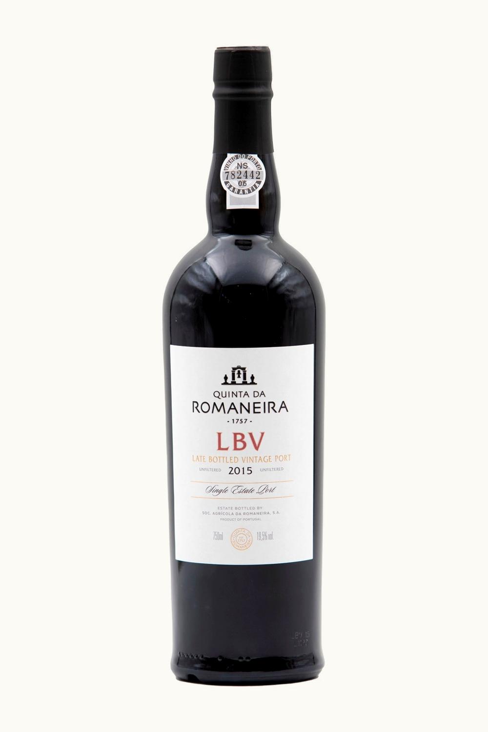 Quinta da Romaneira Unfiltered Late Bottled Vintage Port LBV Oporto Douro Portugal, 2010
