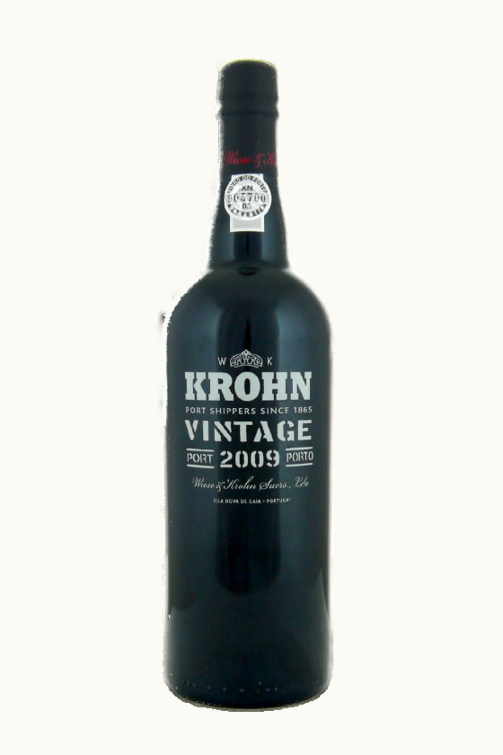 Wiese & Krohn Wiese & Krohn Vintage Port Oporto Douro Portugal, 2009