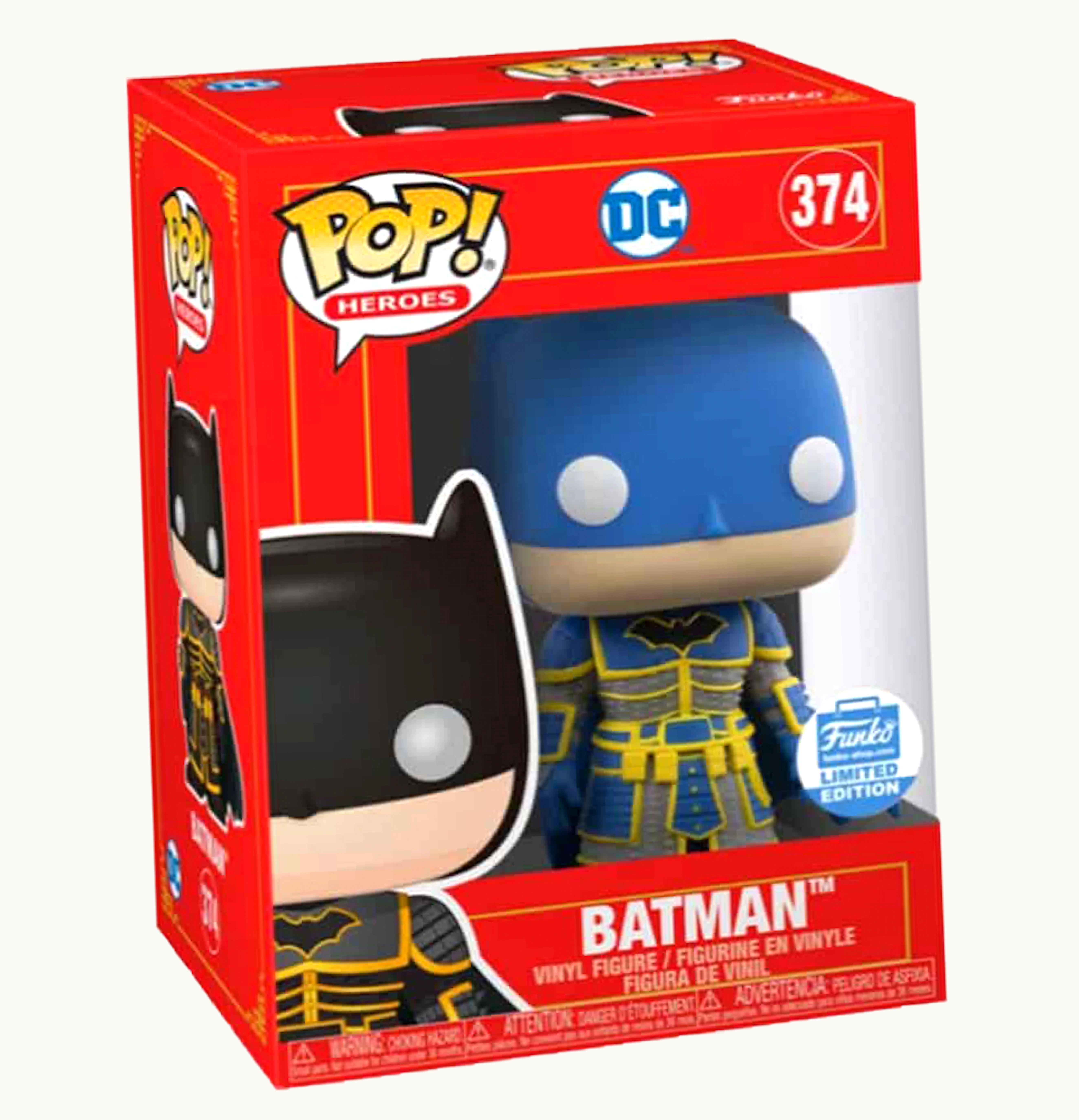Funko Funko Pop Heroes DC Comics Imperial Palace Batman Blue Funko Shop Exclusive Figure 374