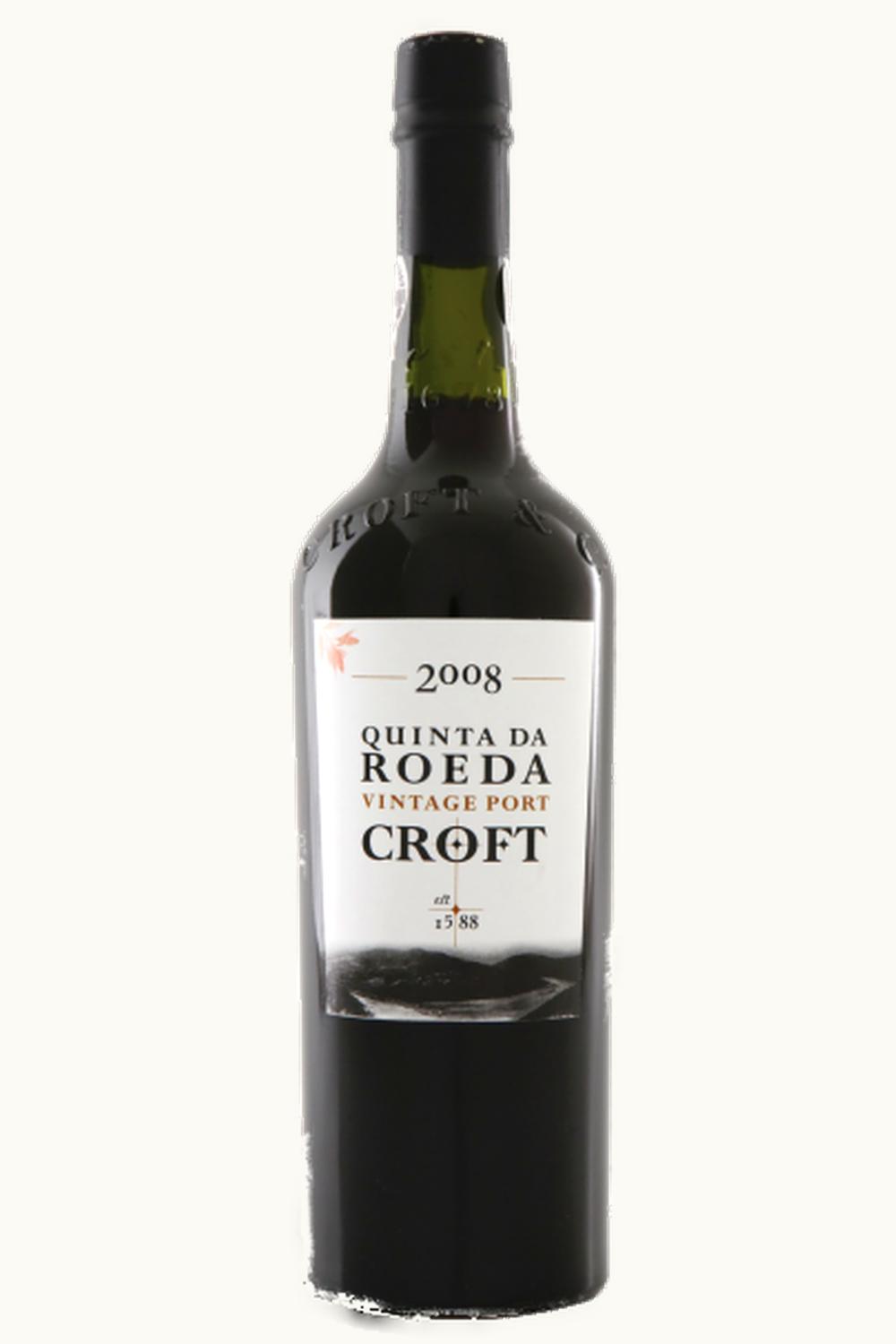 Croft Croft Quinta da Roeda Vintage Port Single Oporto Douro Portugal, 2008