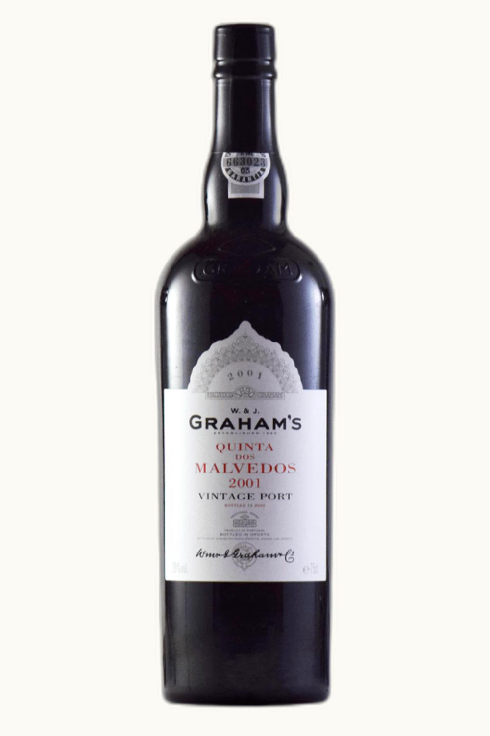 W. & J. Graham's W. & J. Graham's Quinta dos Malvedos Vintage Port Single Oporto Douro Portugal, 2008