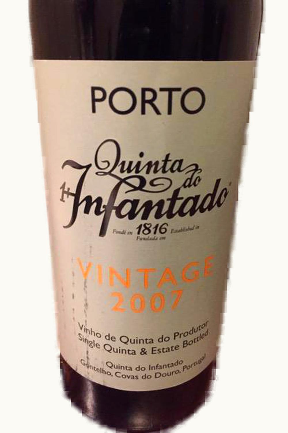 Quinta do Infantado Quinta do Infantado Vintage Port Oporto Douro Portugal, 2007