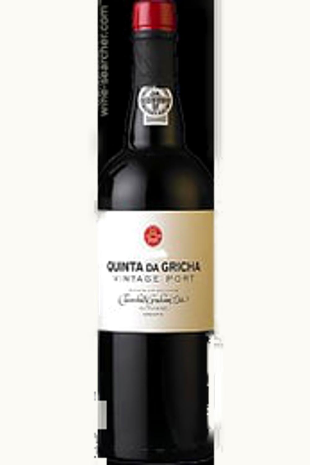 Church Hill Estate Church Hill Estate Quinta da Gricha Single Vintage Port Oporto Douro Portugal, 2007