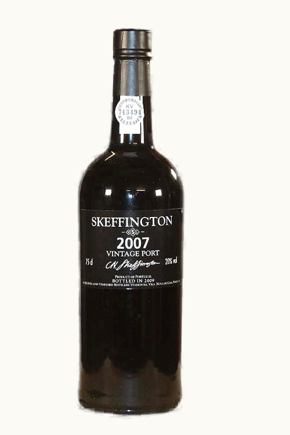 Skeffington's Skeffington's Vintage Port Oporto Douro Portugal, 2007