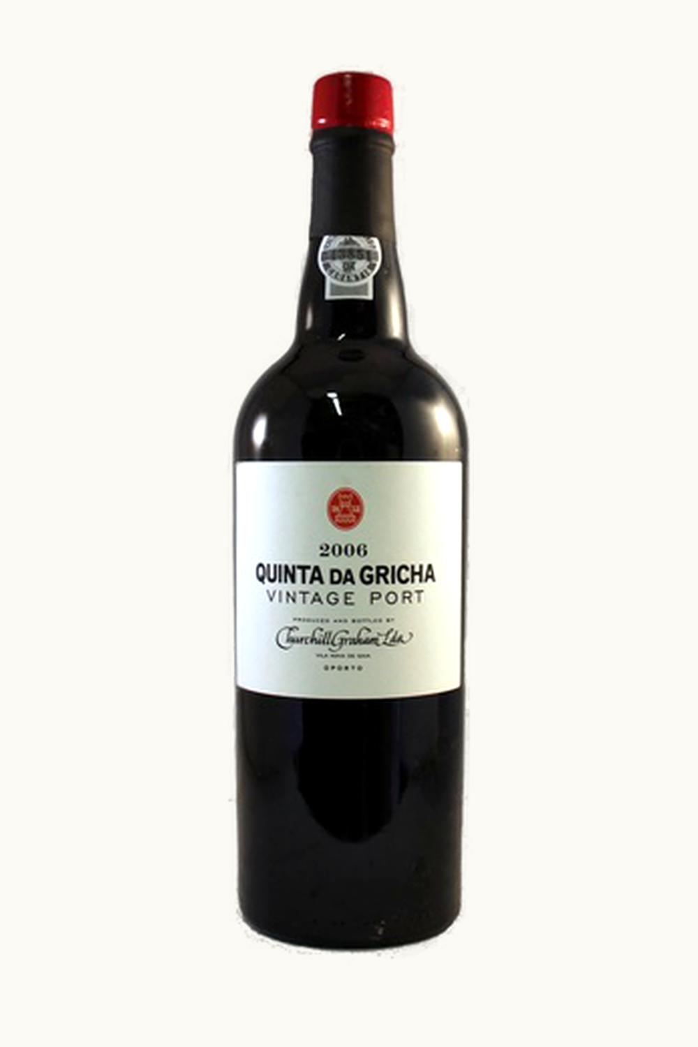 Church Hill Estate Church Hill Estate Quinta da Gricha Single Vintage Port Oporto Douro Portugal, 2006