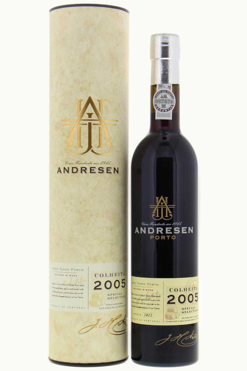 J.H. Andressen J.H. Andressen Vintage Port Oporto Douro Portugal, 2005