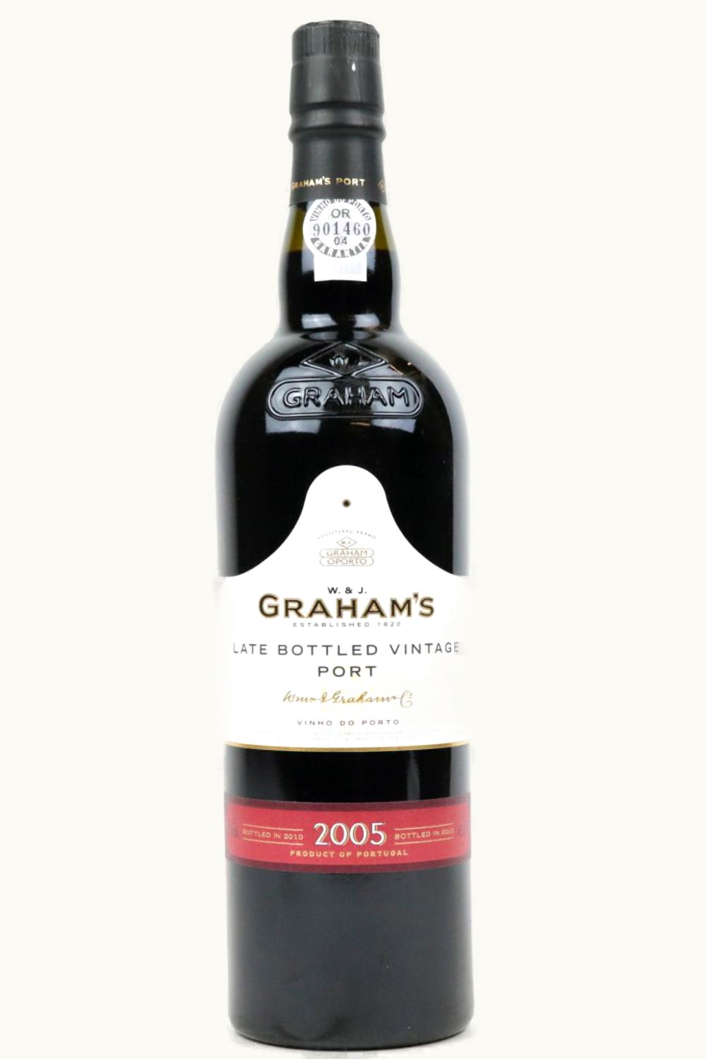 W. & J. Graham's W. & J. Graham's Late Bottled Vintage Port LBV Oporto Douro Portugal, 2005