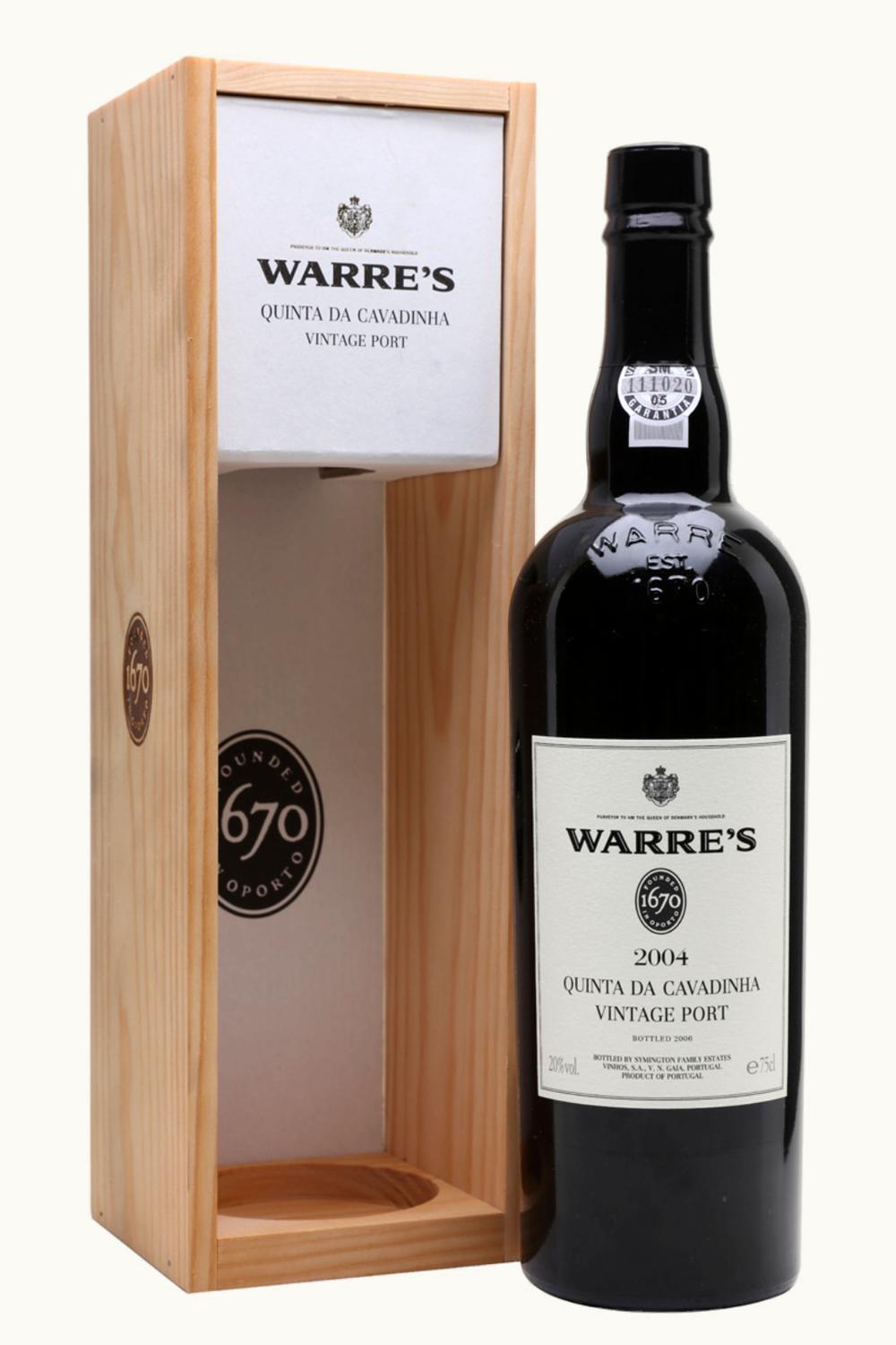 Warre Warre Vintage Port Oporto Douro Portugal, 2004