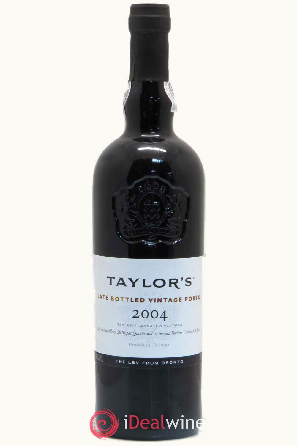 Taylor Fladgate Late Bottled Vintage Port LBV Oporto Douro Portugal, 2004