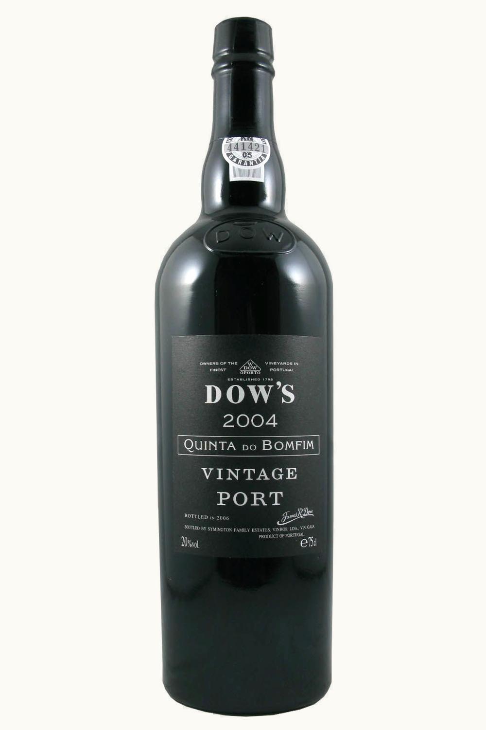 Dow's Dow's Quinta Bomfim Single Vintage Port Oporto Douro Portugal, 2004