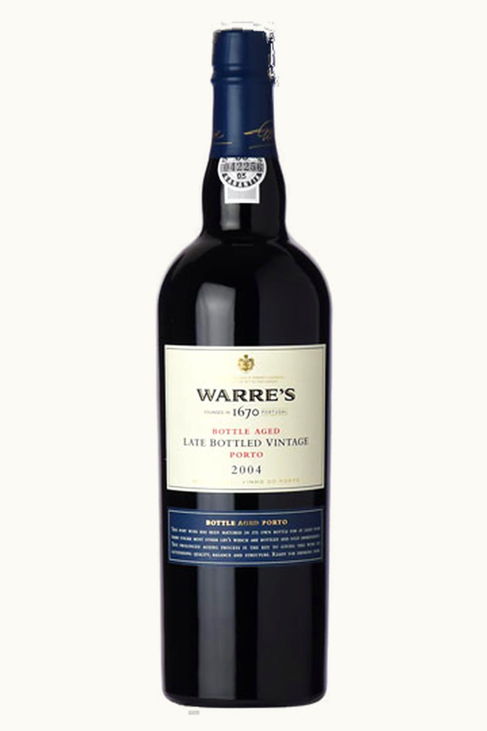 Warre Warre Late Bottled Vintage Port LBV Oporto Douro Portugal, 2004