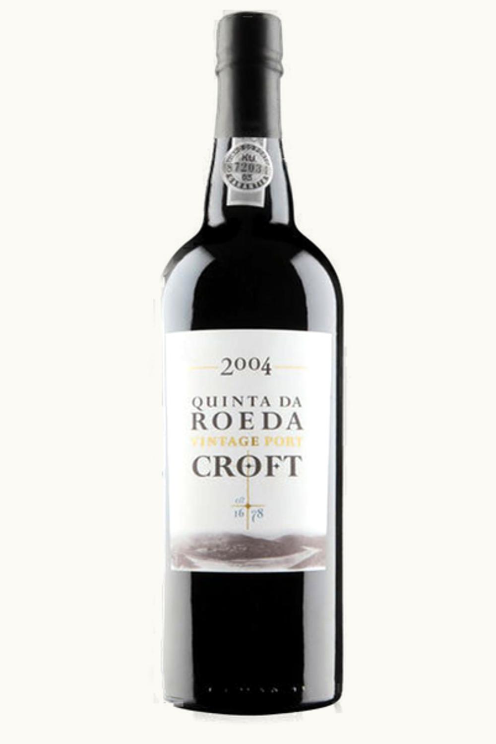 Croft Croft Quinta da Roeda Vintage Port Single Oporto Douro Portugal, 2004