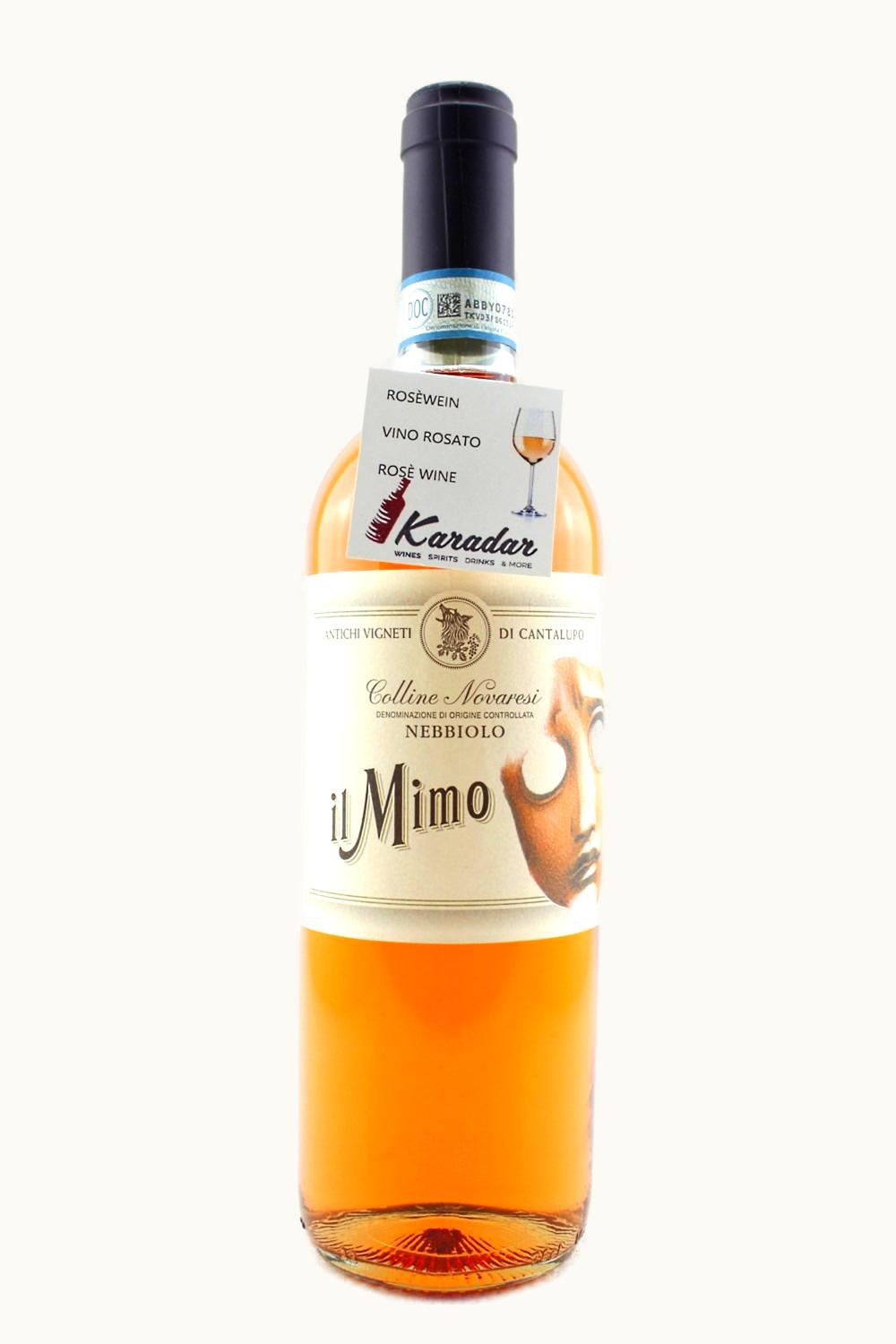 Antiche Vigneti di Cantalupo Mimo Nebbi Rosé Colline Novaresi, 2022
