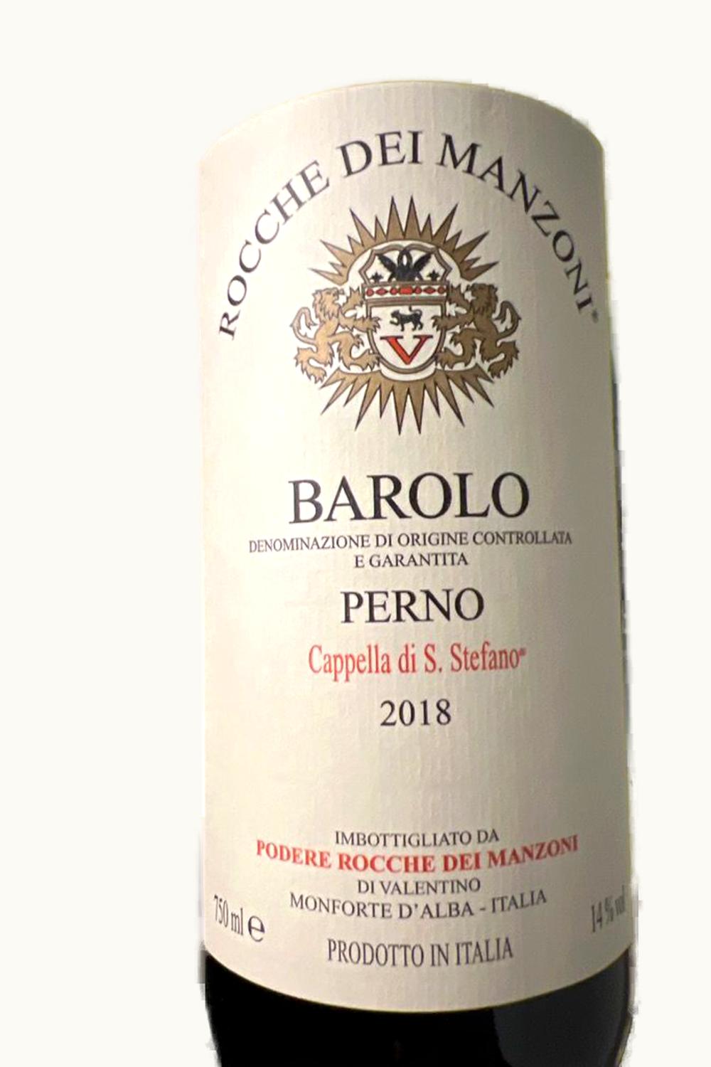 Podere Rocche dei Manzoni Podere Rocche dei Manzoni VIgna Capella di Santo Stefano DOCG Barolo, 2018