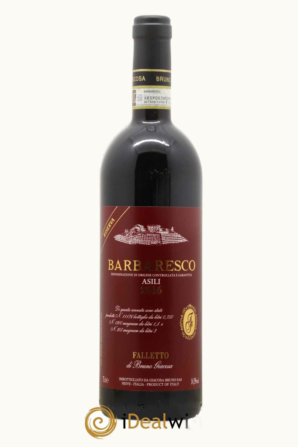 Bruno Giacosa Bruno Giacosa Asili, 2016