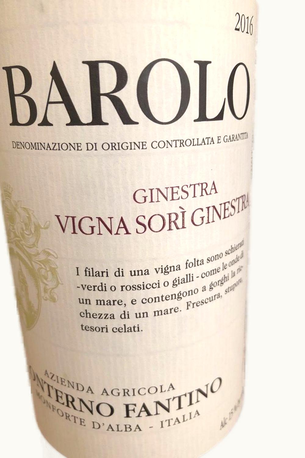 Conterno Fantino Conterno Fantino Sori Ginestra, 2016