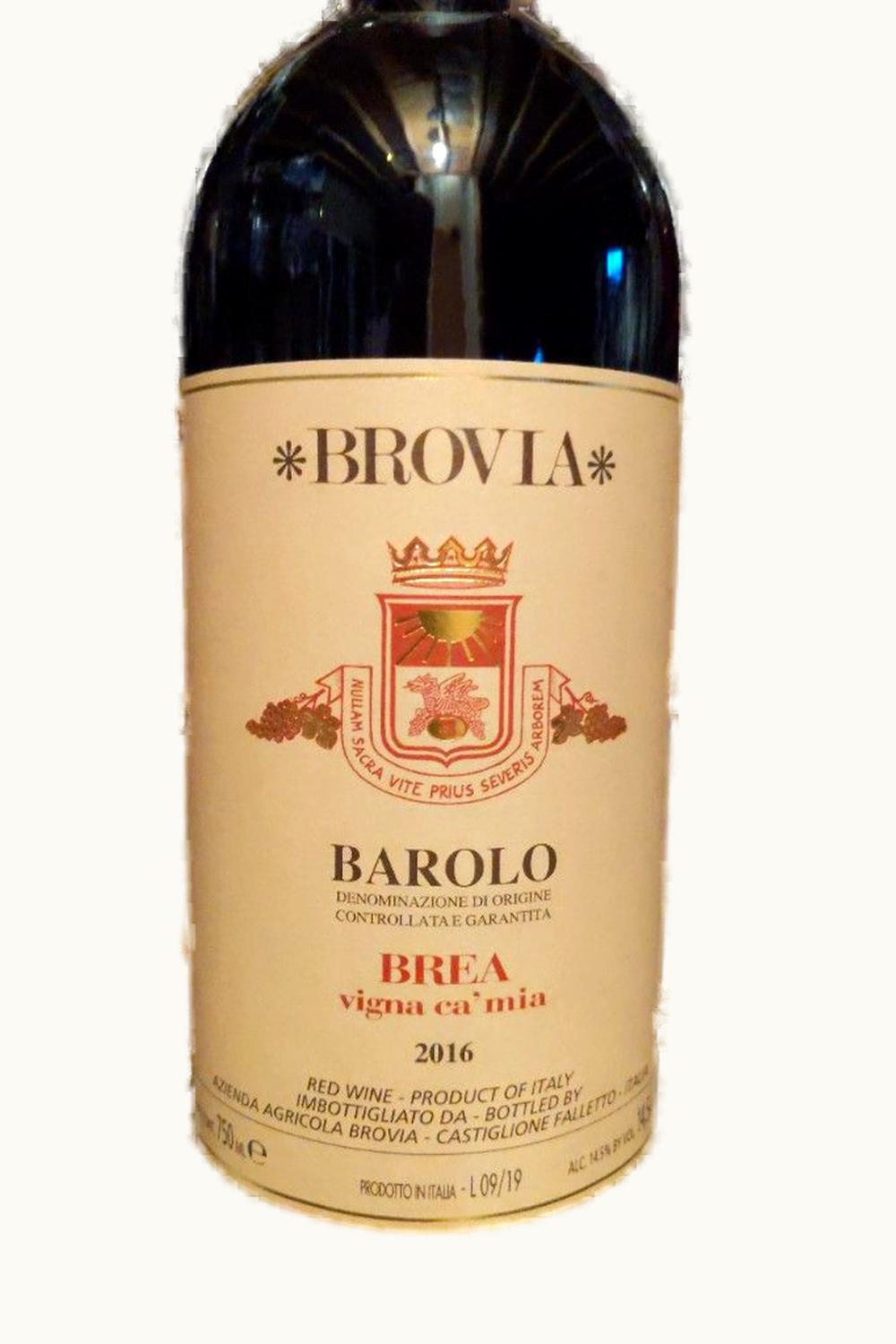 Brovia Brovia Brea VIgna Ca' Mia, 2016