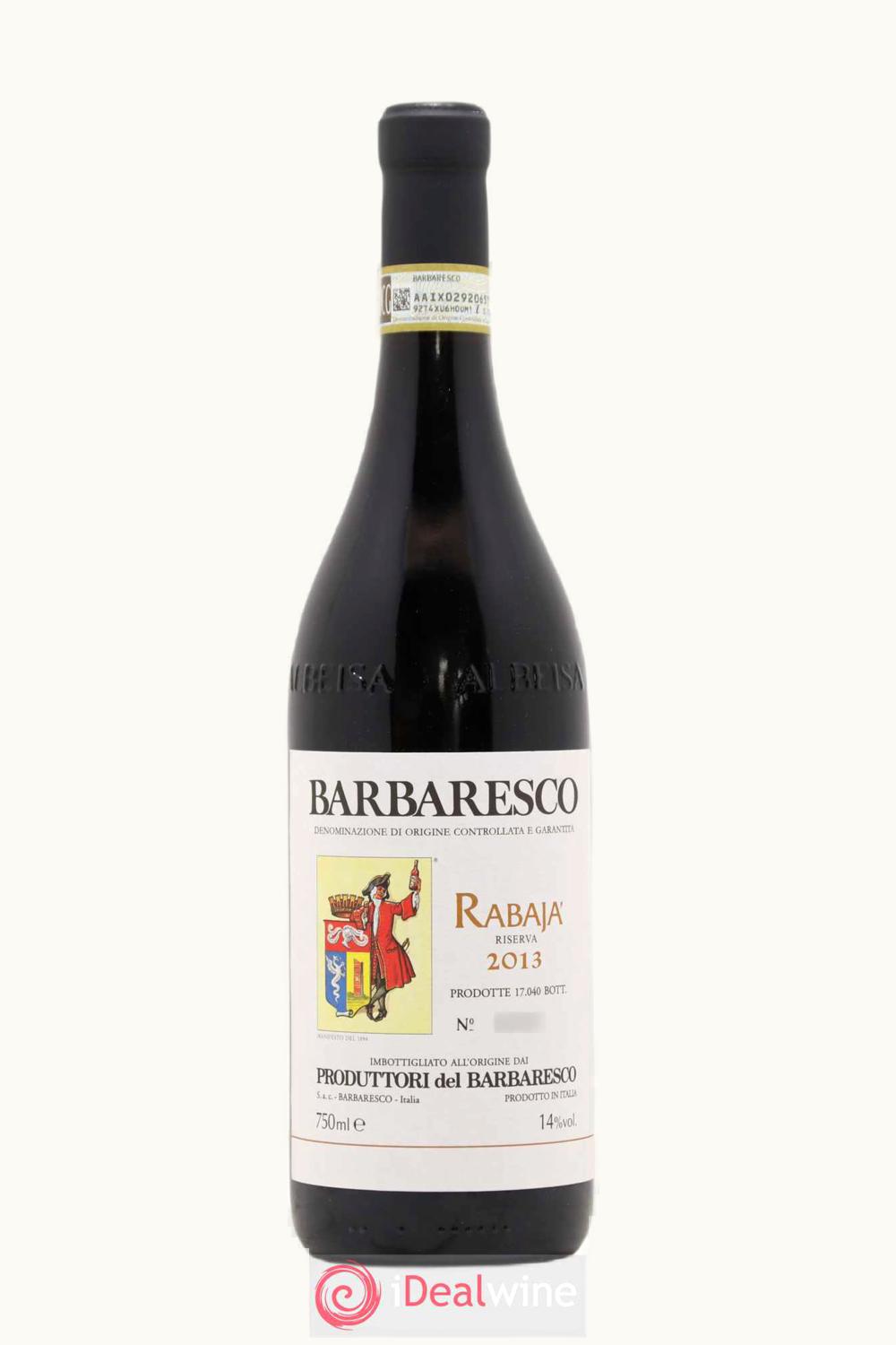 Produttori del Barbaresco Produttori del Barbaresco Rabajà Riserva, 2013