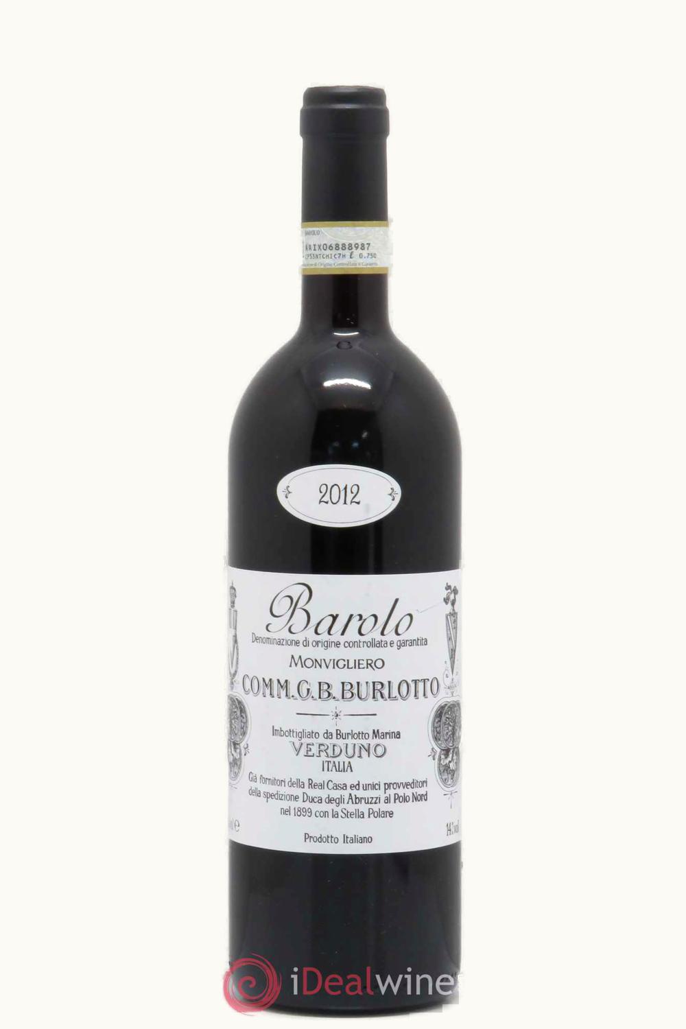 G. B. Burlotto G. B. Burlotto Monvigliero, 2012