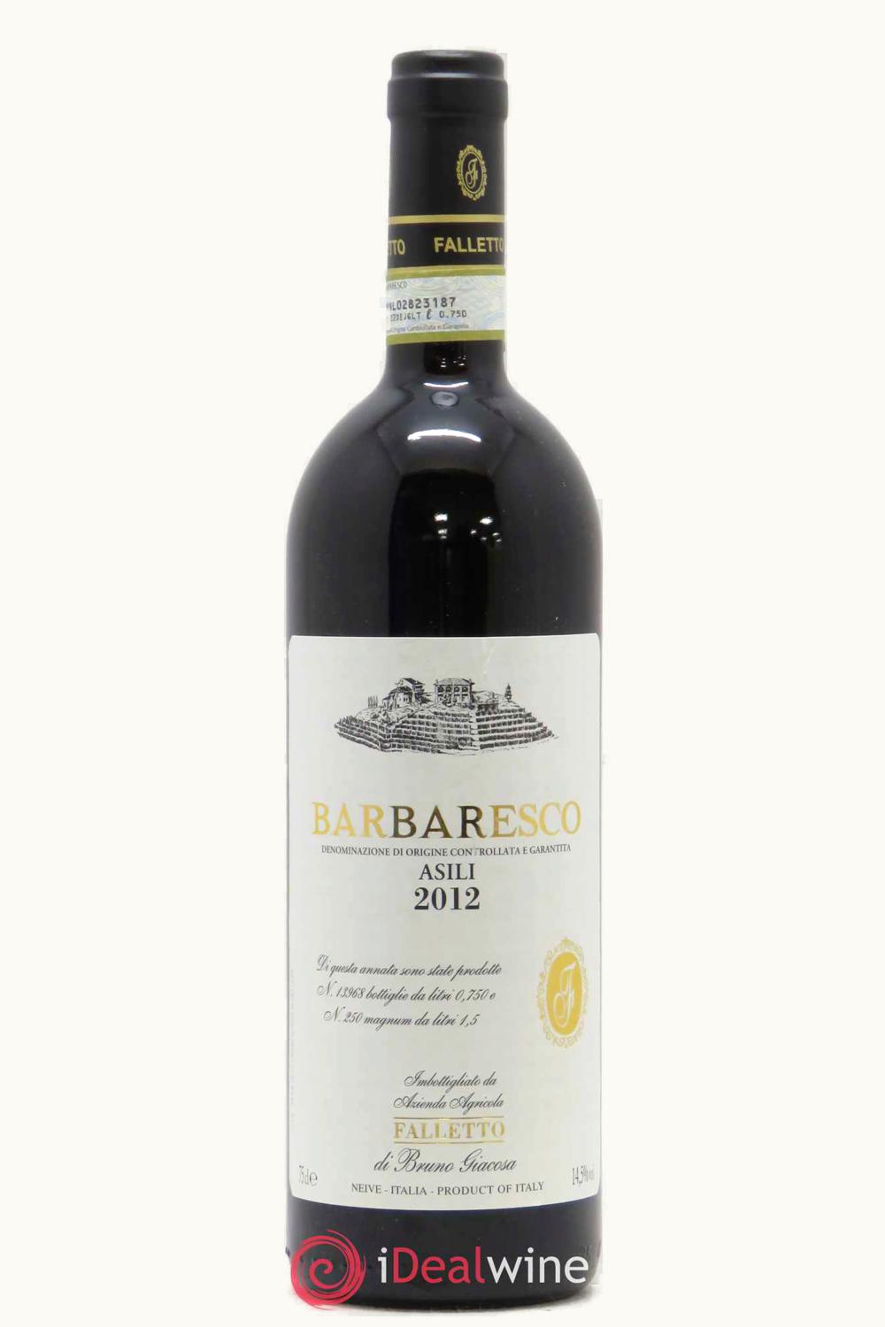 Bruno Giacosa Bruno Giacosa Asili Riserva Barbaresco, 2012