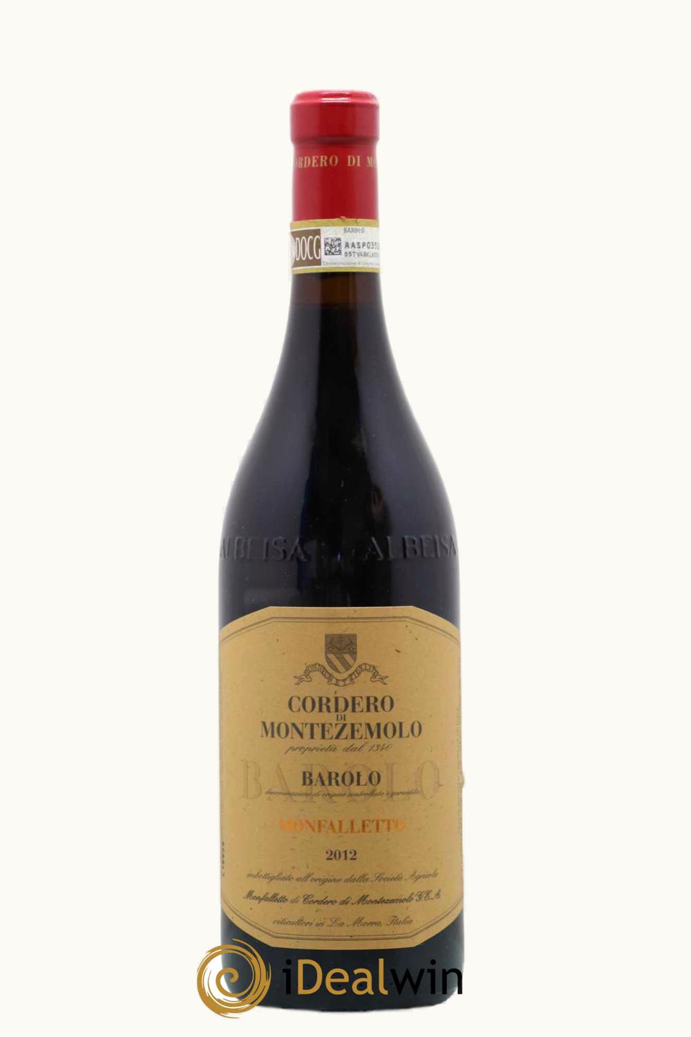 Cordero di Montezemolo Cordero di Montezemolo Monfalletto, 2012