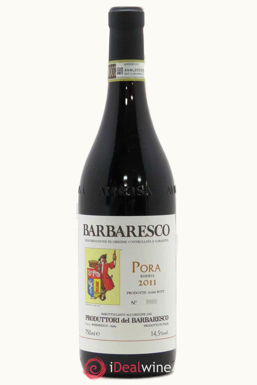 Produttori del Barbaresco Produttori del Barbaresco Pora R.S.V, 2011