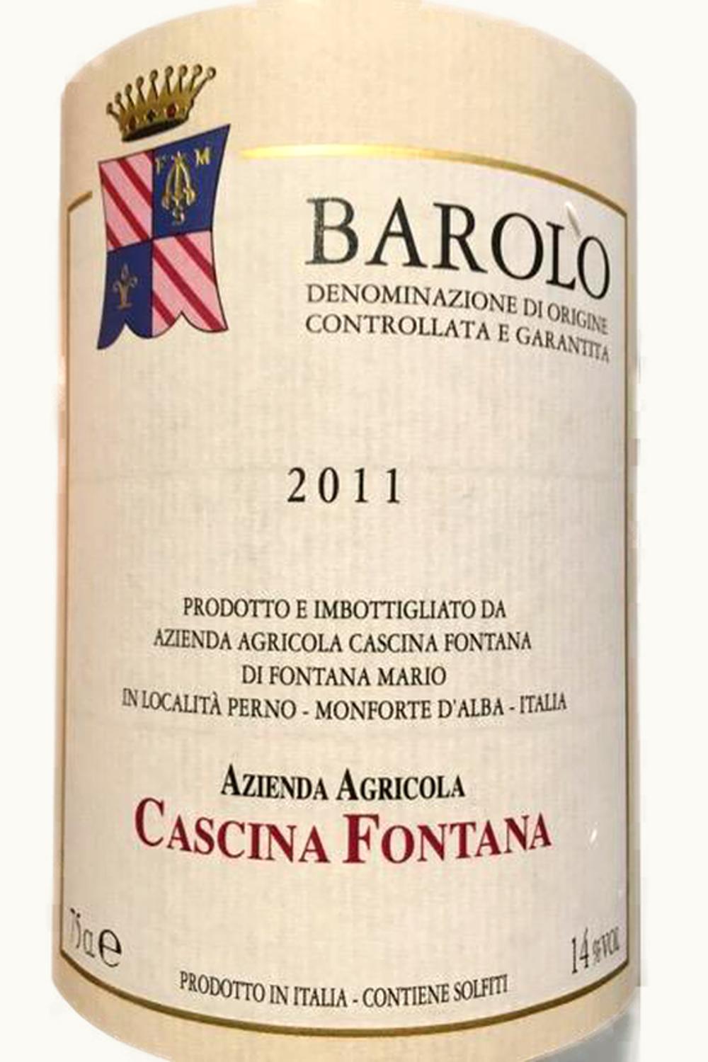 Cascina Fontana Cascina Fontana Barolo, 2011