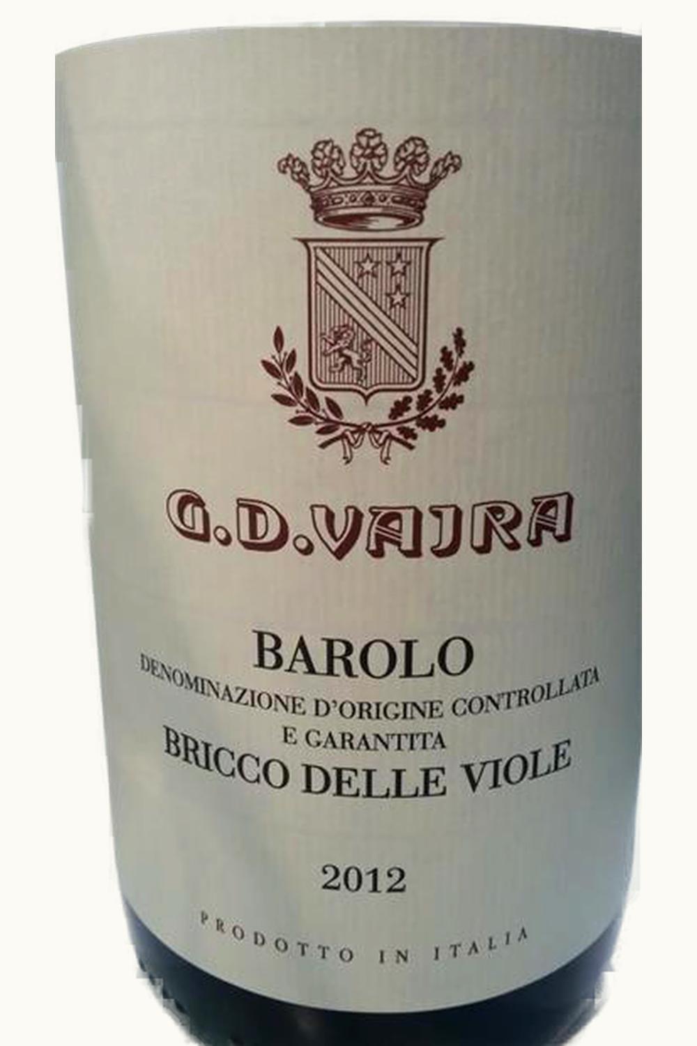 G.D. Vajra G.D. Vajra Bricco Viole, 2010