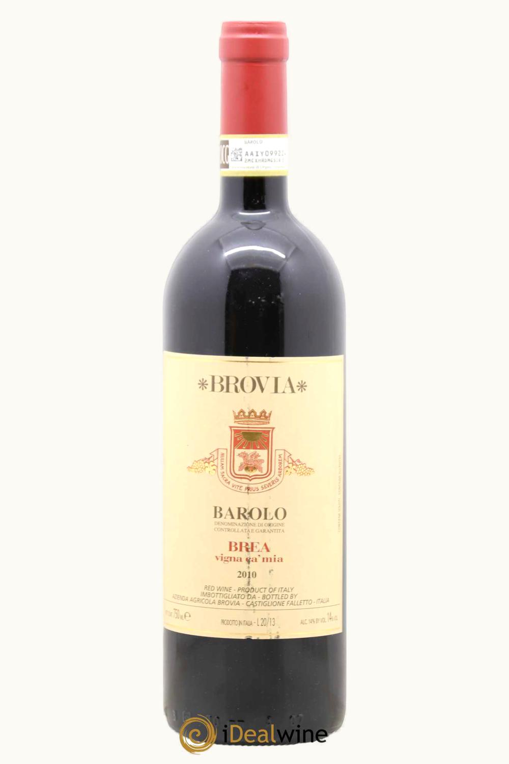 Brovia Brovia Brea VIgna Ca' Mia, 2010