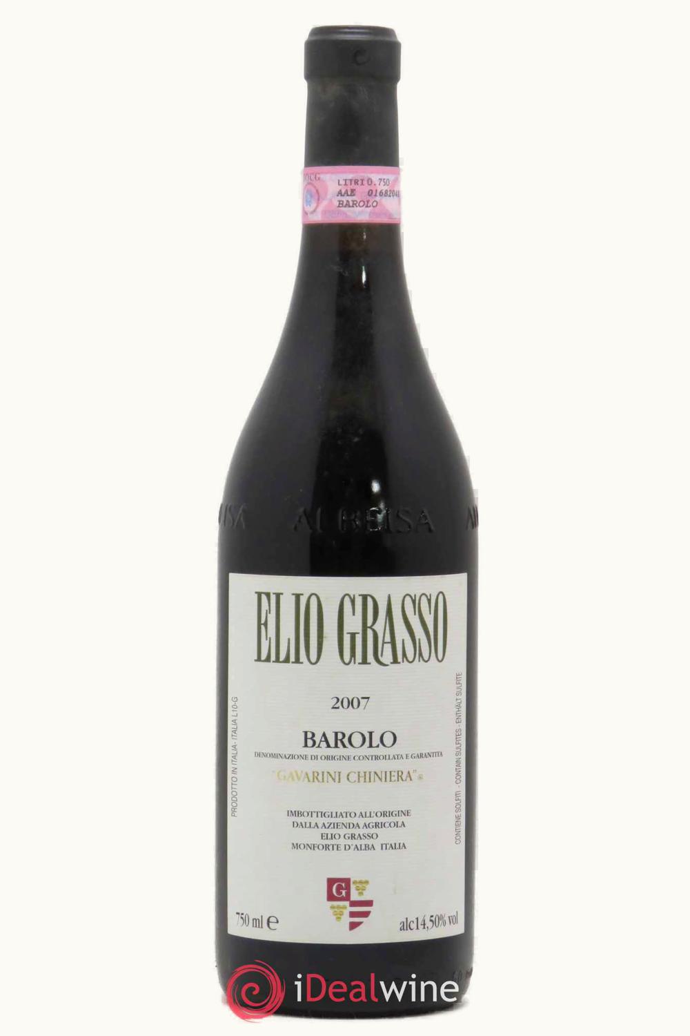 Elio Grasso Elio Grasso Gavarini VIgna Chiniera, 2007