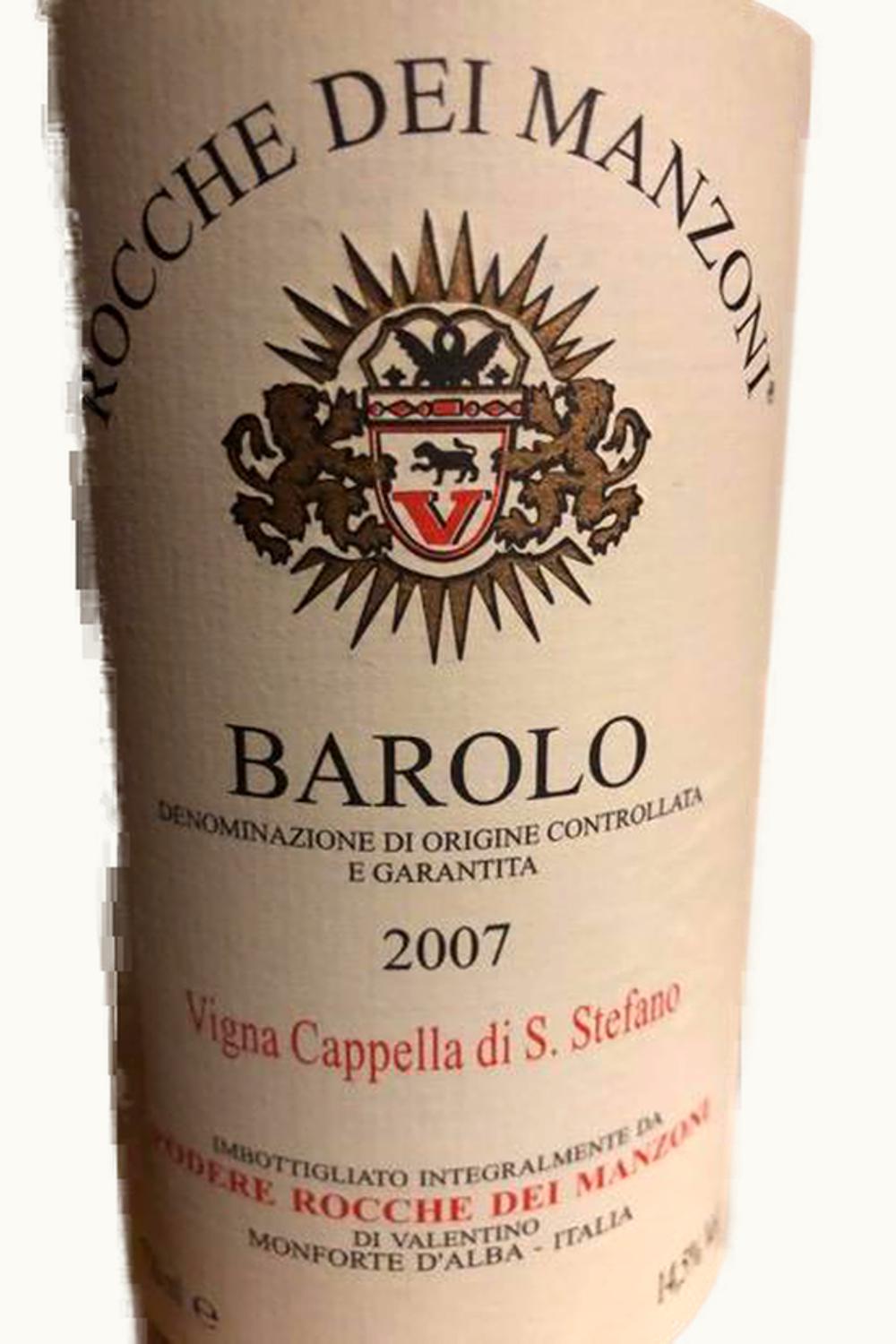 Podere Rocche dei Manzoni Podere Rocche dei Manzoni VIgna Capella di Santo Stefano, 2007