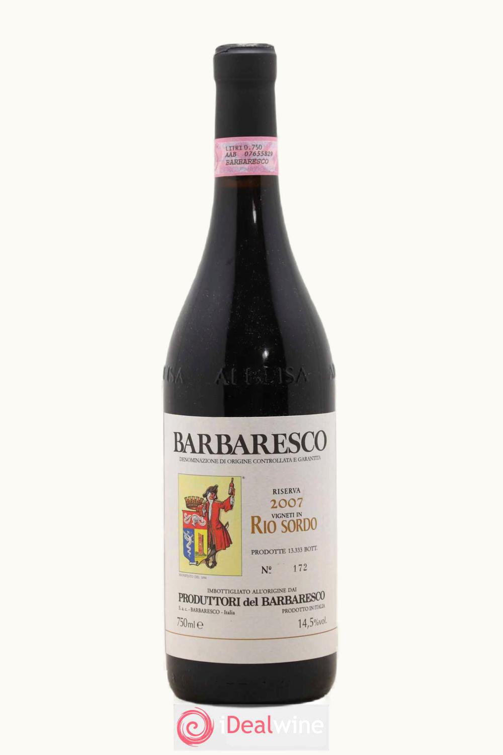 Produttori del Barbaresco Produttori del Barbaresco Rio Sordo Riserva, 2007
