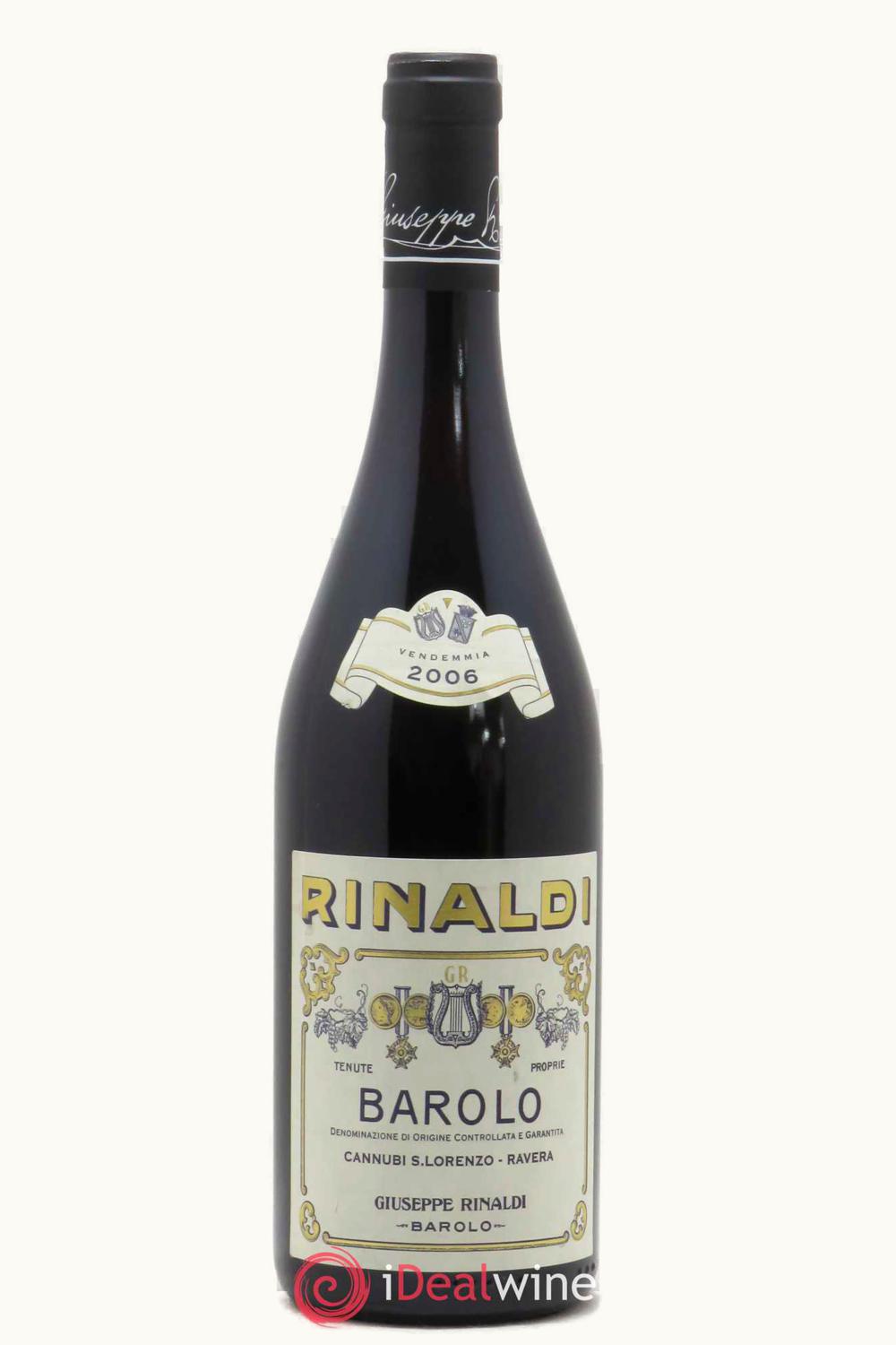 Giuseppe Rinaldi Giuseppe Rinaldi Cannubi San Lorenzo Ravera, 2006