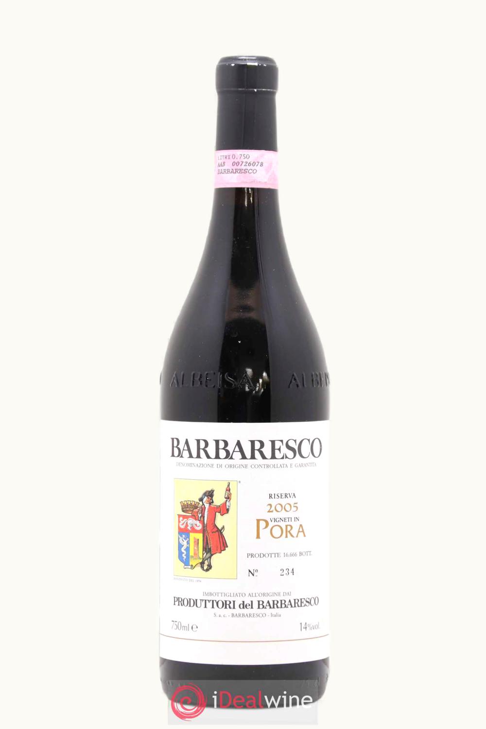 Produttori del Barbaresco Produttori del Barbaresco Pora Rsv, 2005