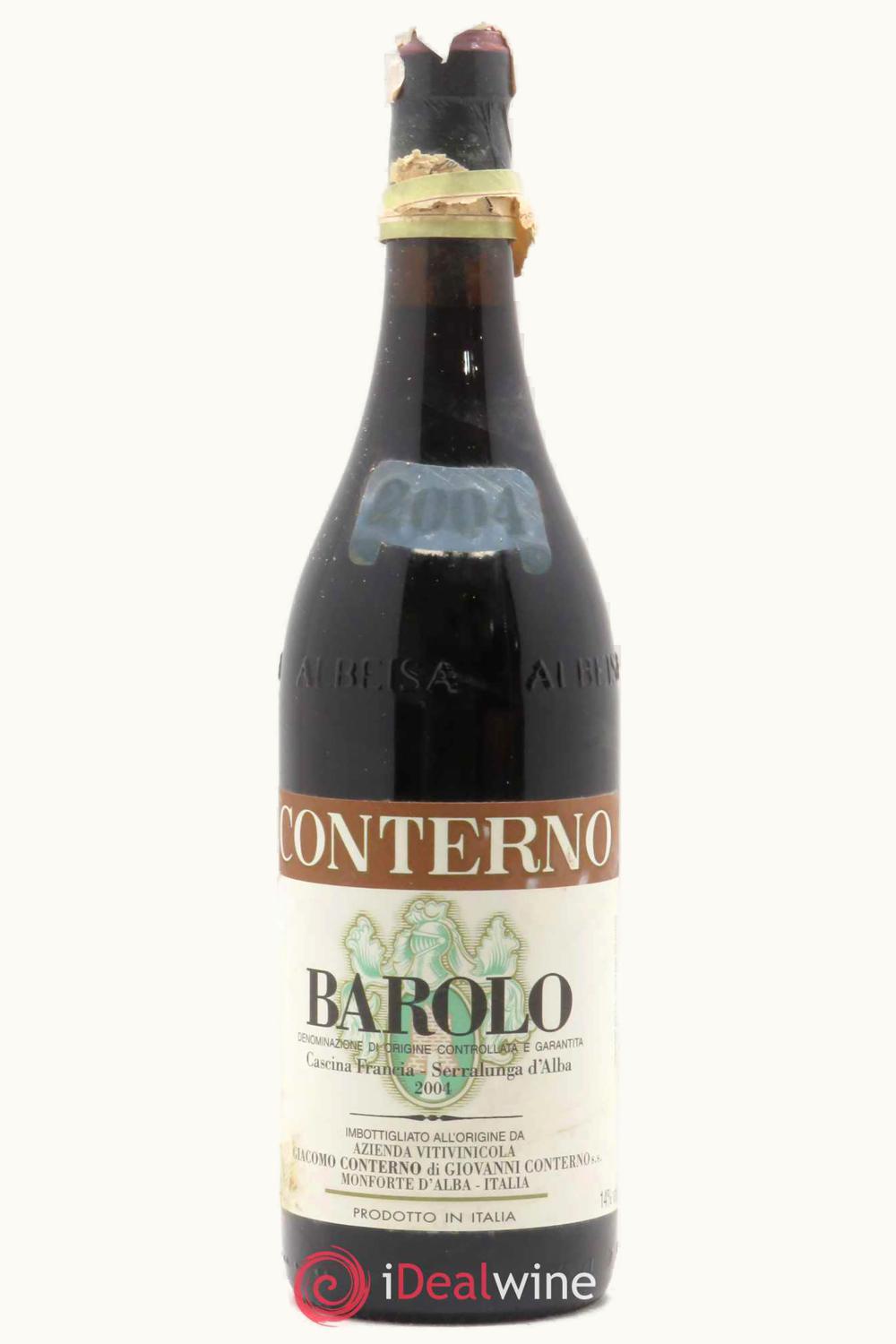 Giacomo Conterno Giacomo Conterno France, 2004