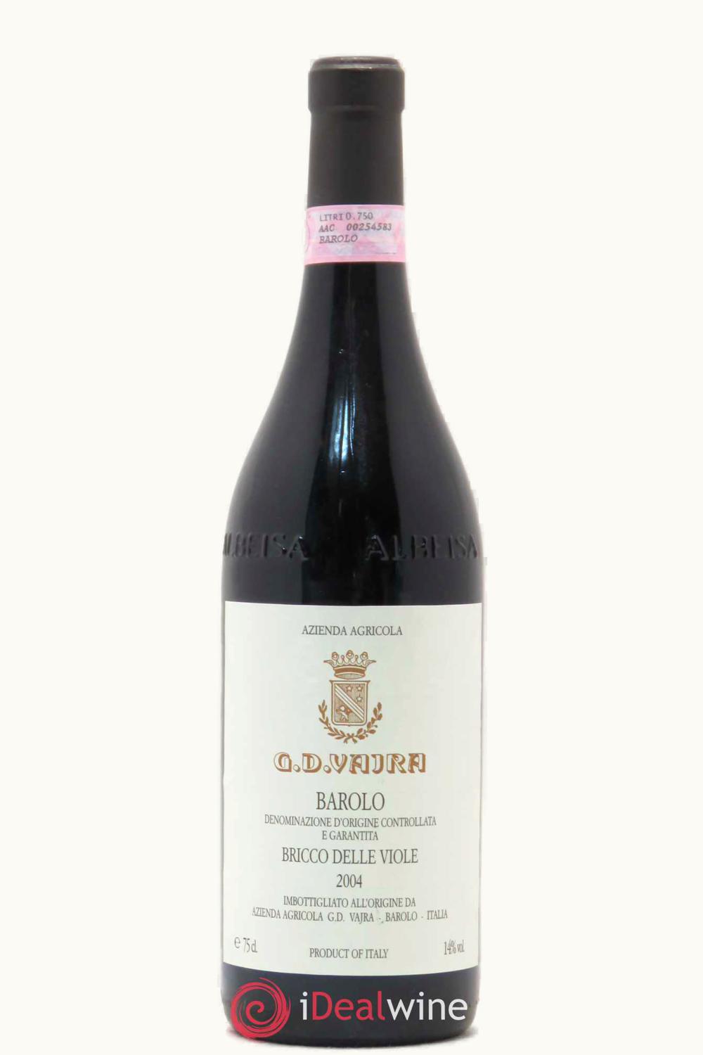 G.D. Vajra G.D. Vajra Bricco Viole, 2004