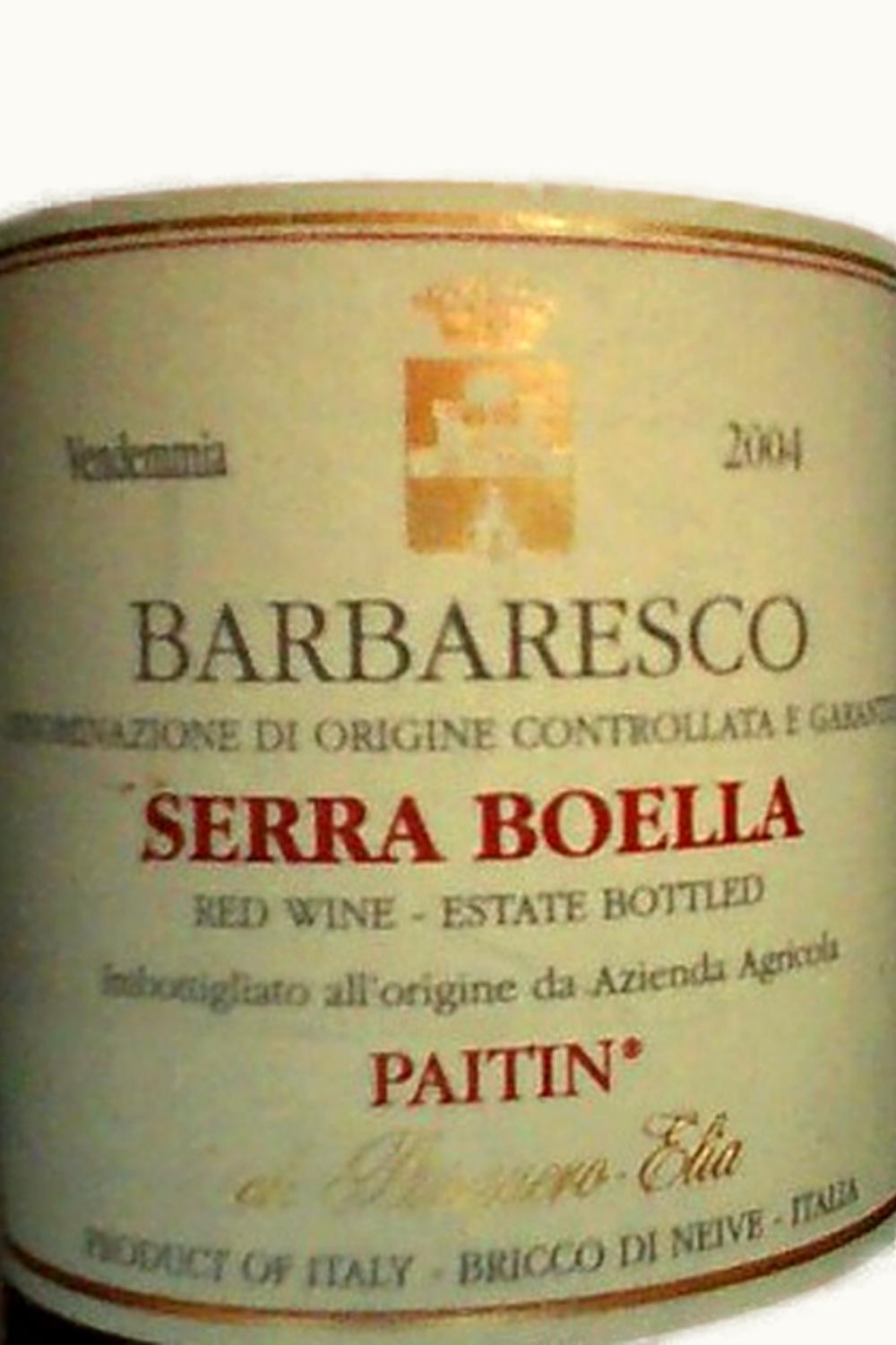 Paitin di Pasquero Elia Serra Boella, 2003