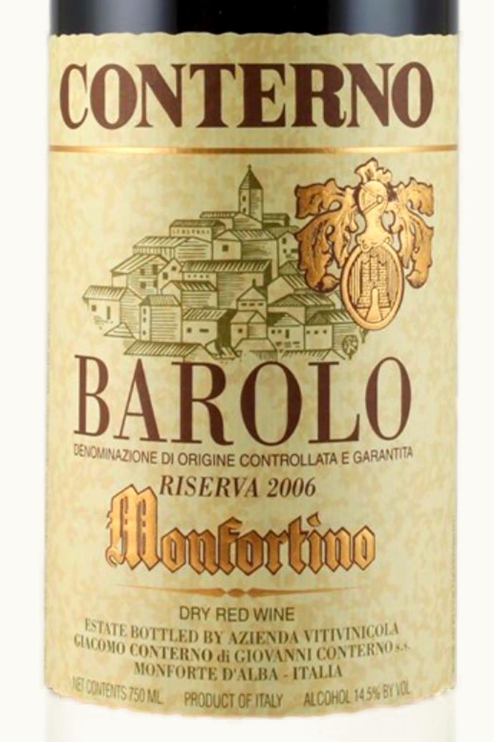 Giacomo Conterno Giacomo Conterno Monfortino Rsv, 2001