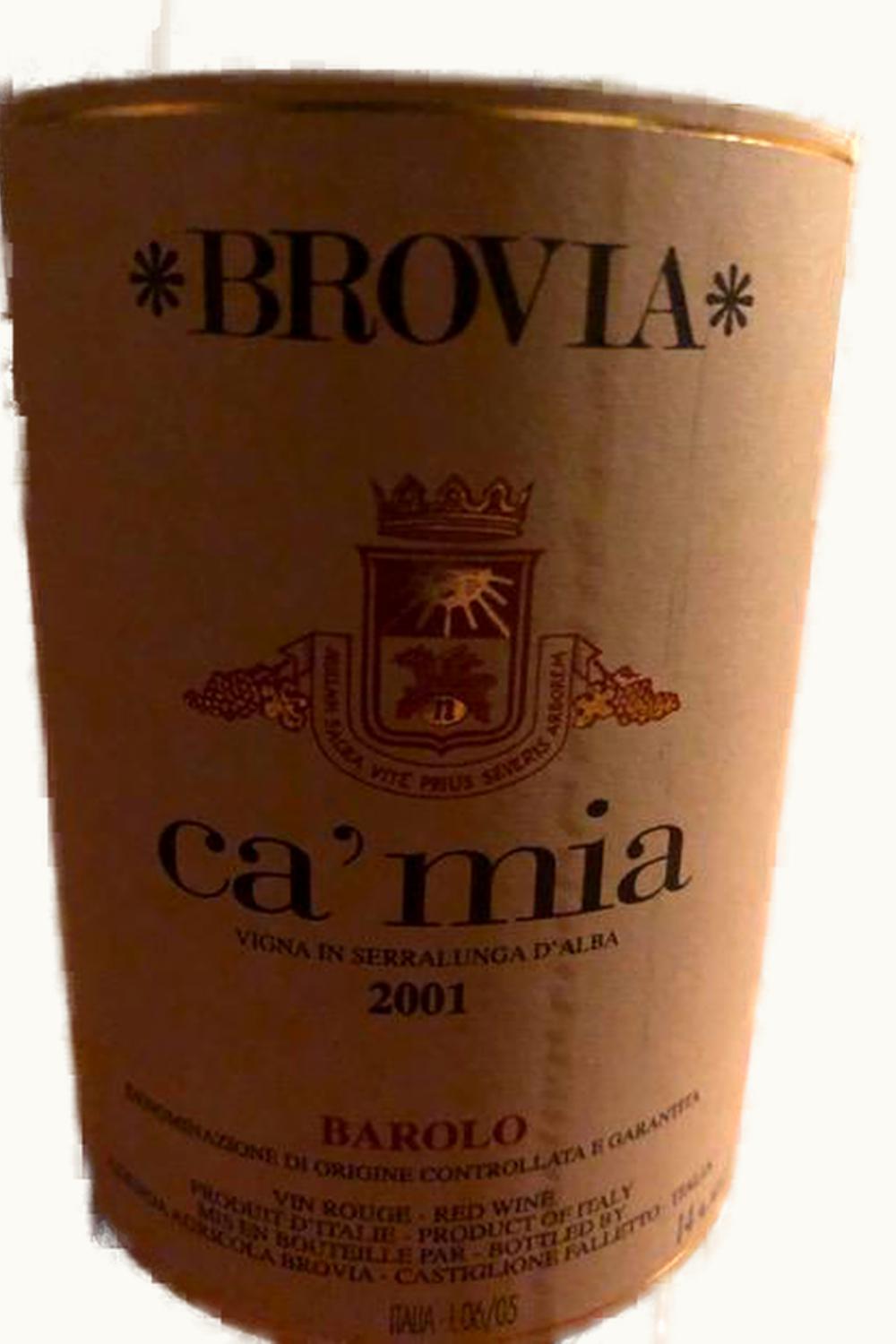 Brovia Brae VIgna Ca' Mia, 2001